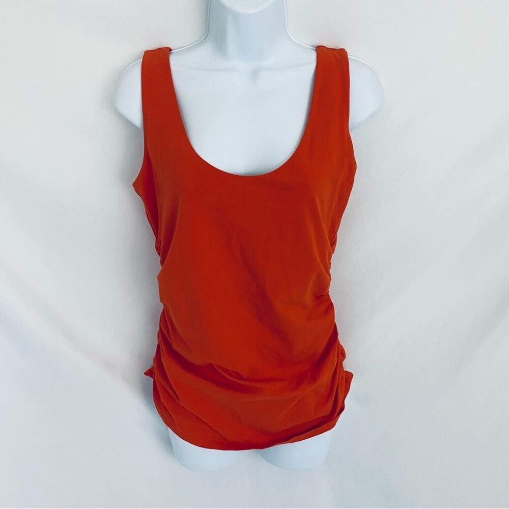 Boden Runched Side Tank Top Size 8